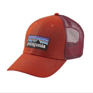 Patagonia P-6 LoPro Trucker Hat Roots Red